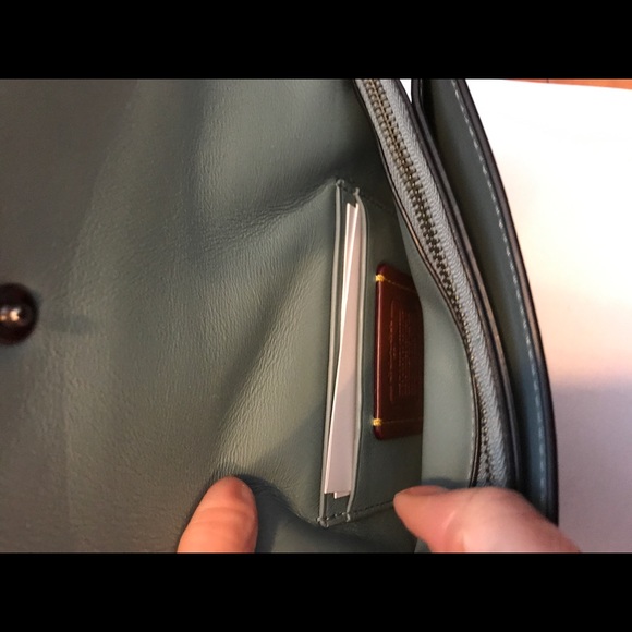 NWT-Coach 1941 clutch in cypress green - Picture 7 of 7